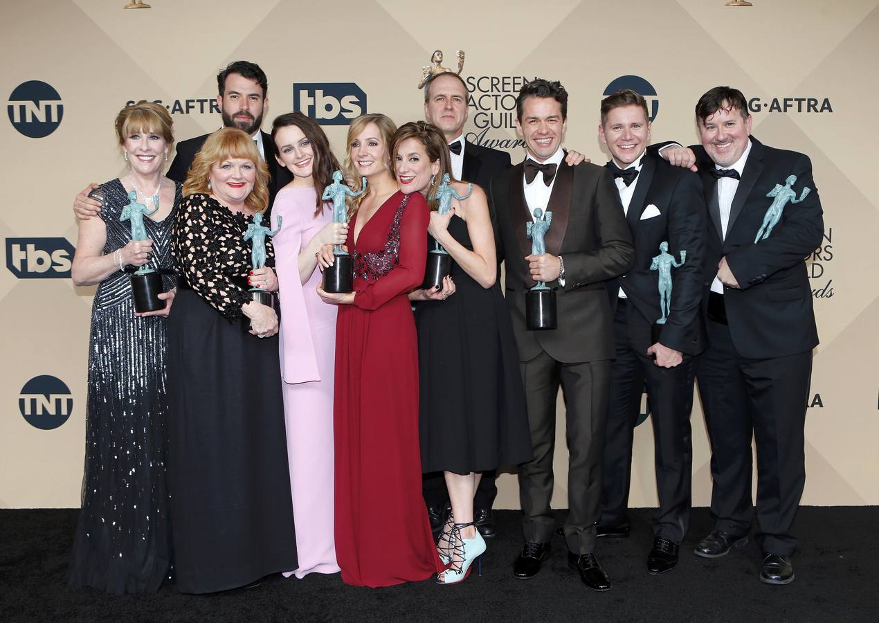 La alfombra roja de los premios del Sindicato de Actores