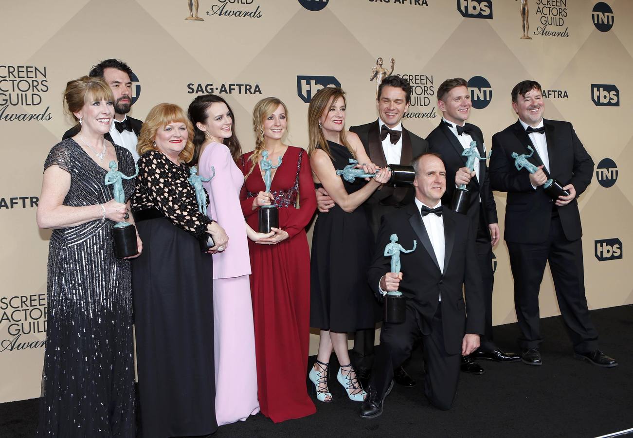 La alfombra roja de los premios del Sindicato de Actores