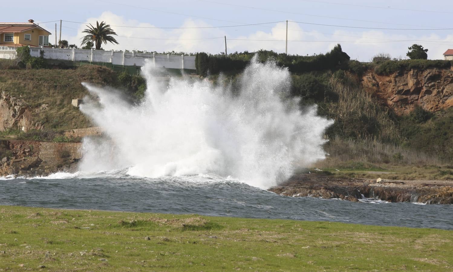 El temporal se acerca a Castrillón