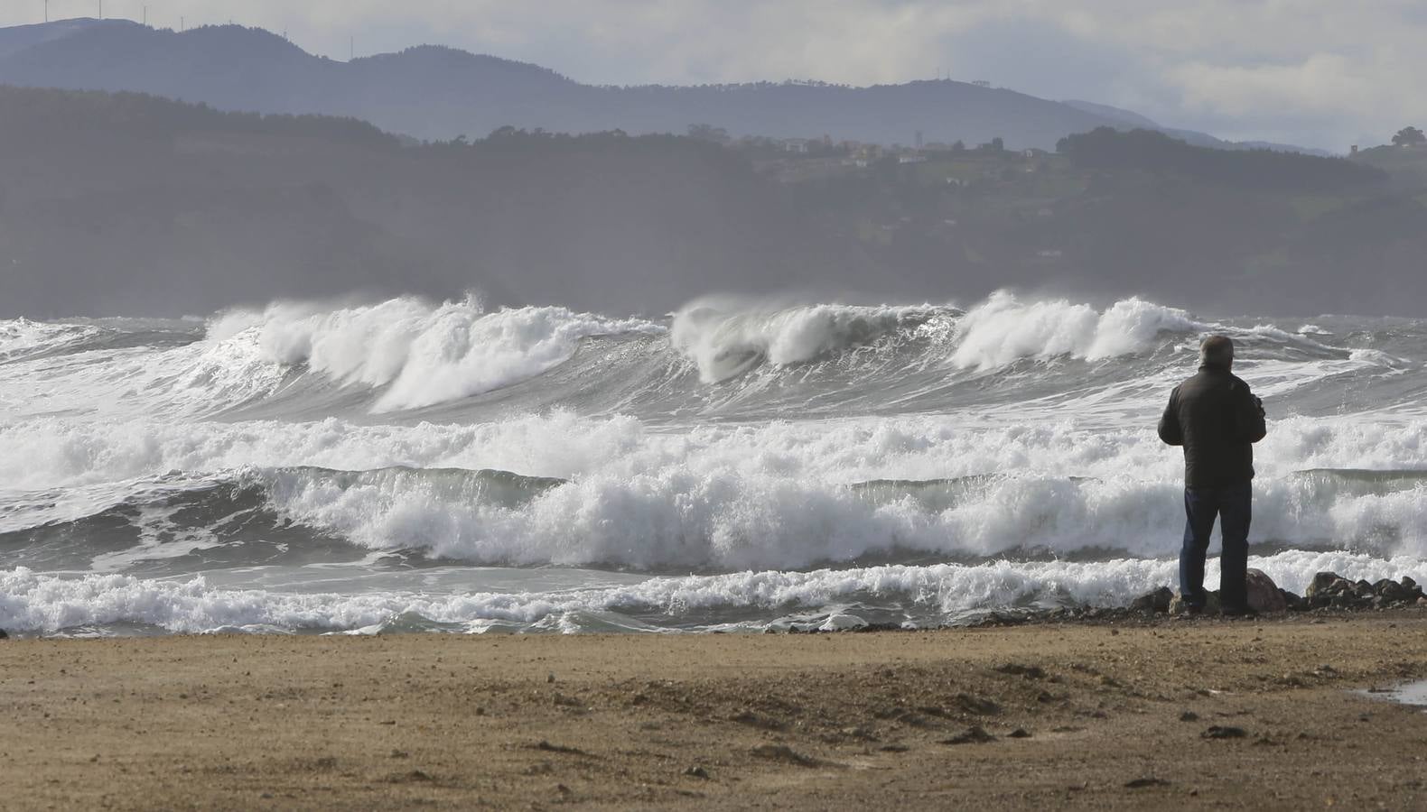 El temporal se acerca a Castrillón