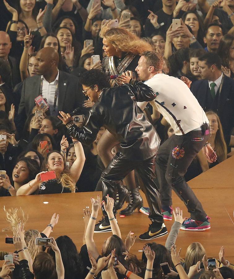 Coldplay, Beyoncé y Bruno Mars, las estrellas de la Super Bowl 2016