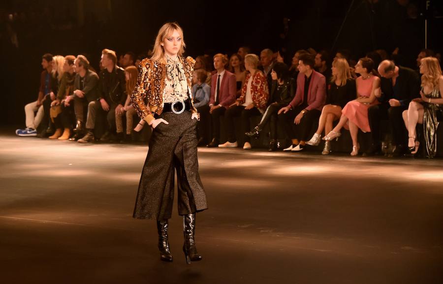 Desfile de Saint Laurent en Los Ángeles