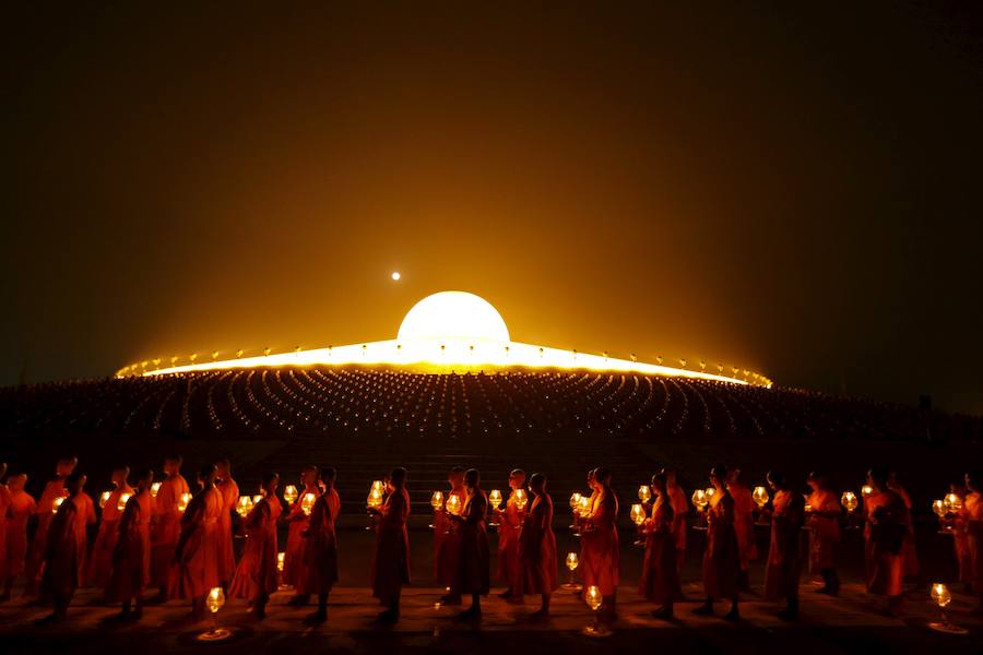 Makha Bucha, el día de los principiantes budistas