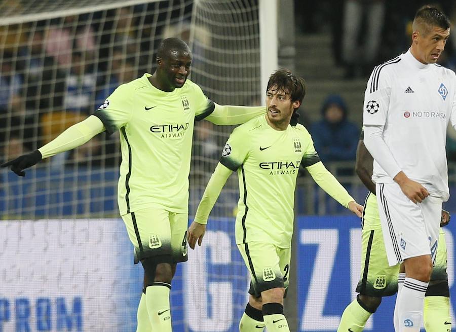 Las mejores imágenes del Dynamo Kiev - Manchester City