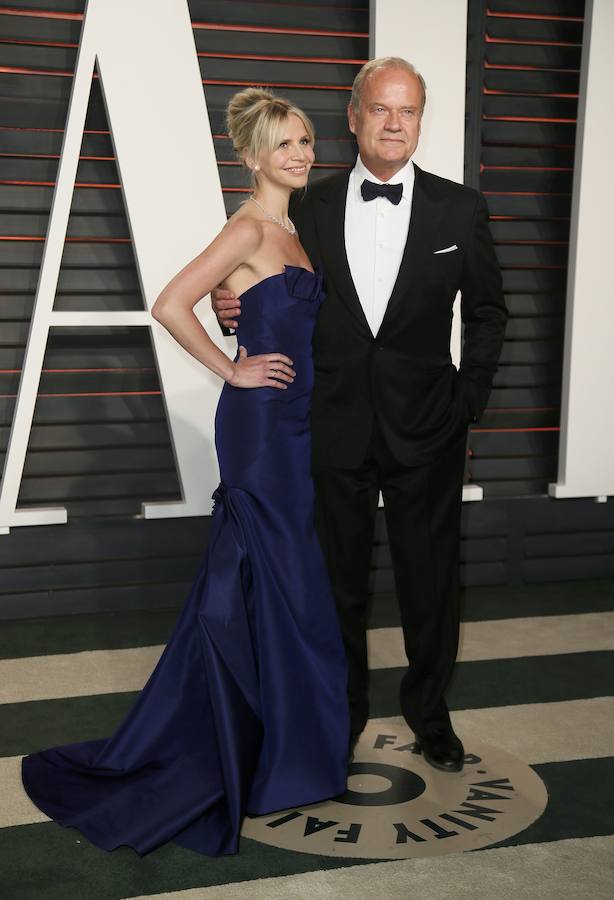 Los actores Kelsey Grammer y Kayte Walsh.