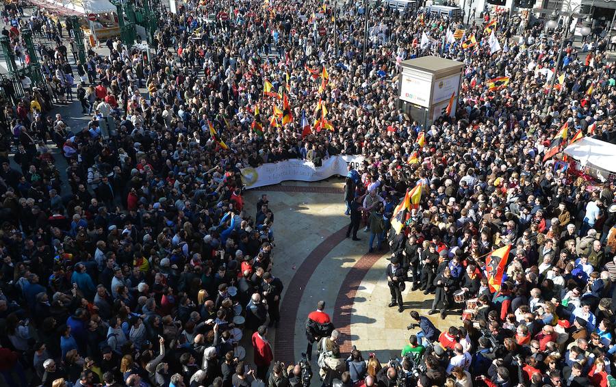 La manifestación pro taurina, en imágenes