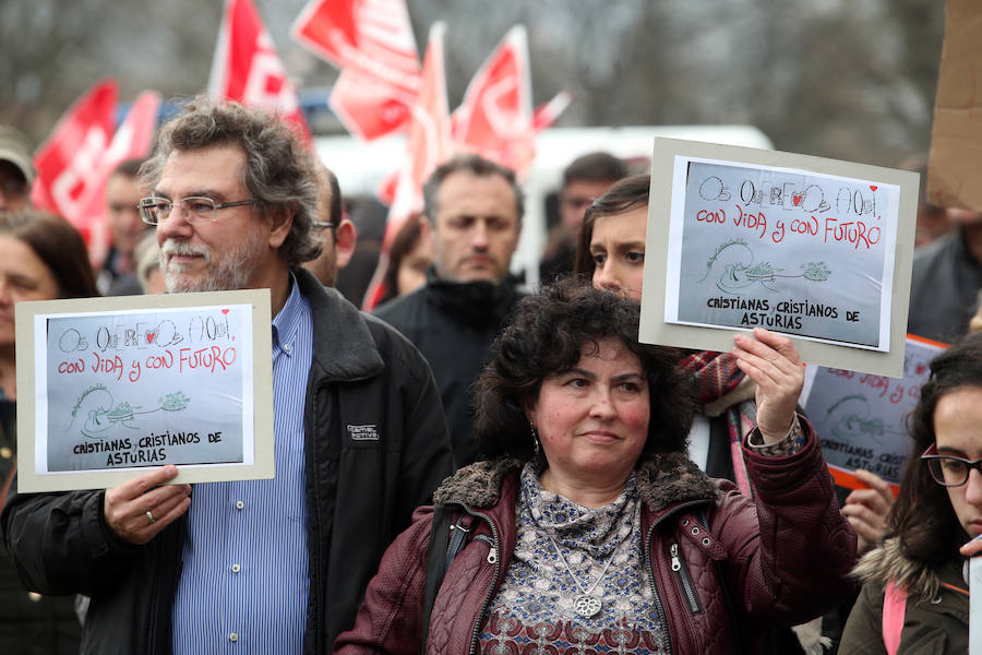 Asturias se manifiesta en apoyo a los refugiados