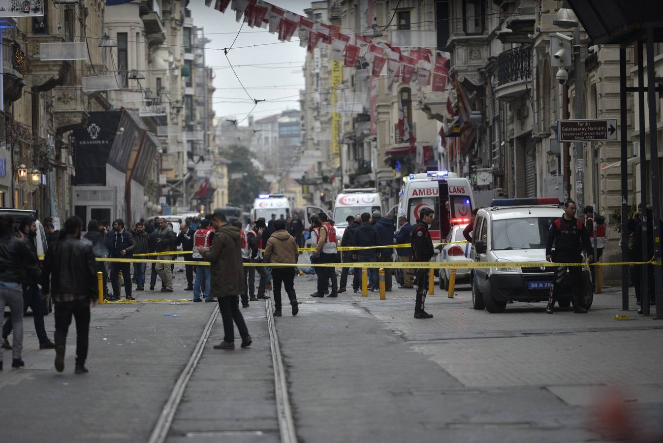 Atentado suicida en el centro de Estambul