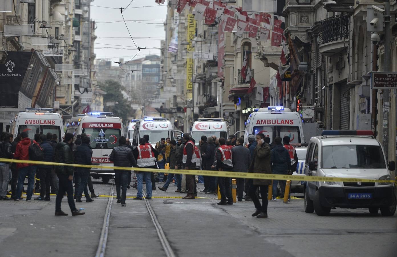 Atentado suicida en el centro de Estambul