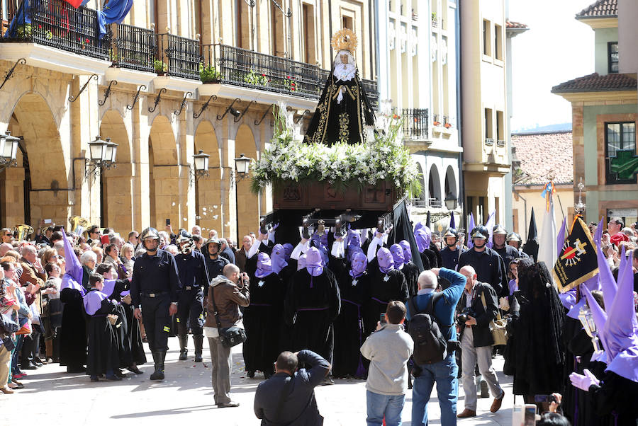 Procesión de la Soledad en Oviedo