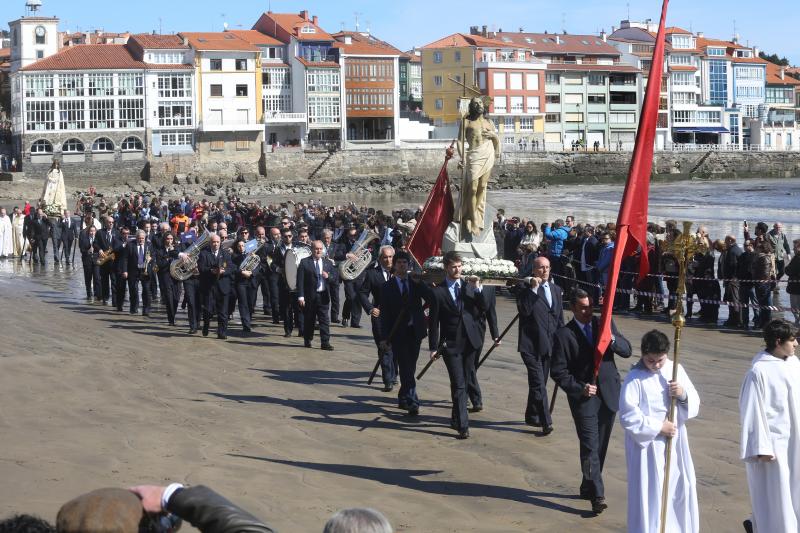 Resurrección junto al mar de Luanco