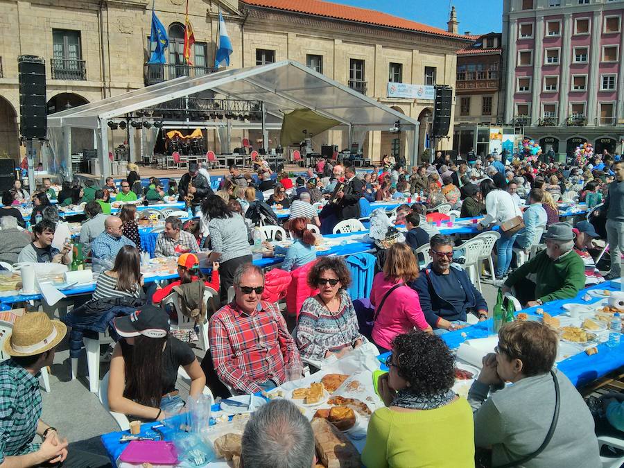 Comida en la calle de Avilés