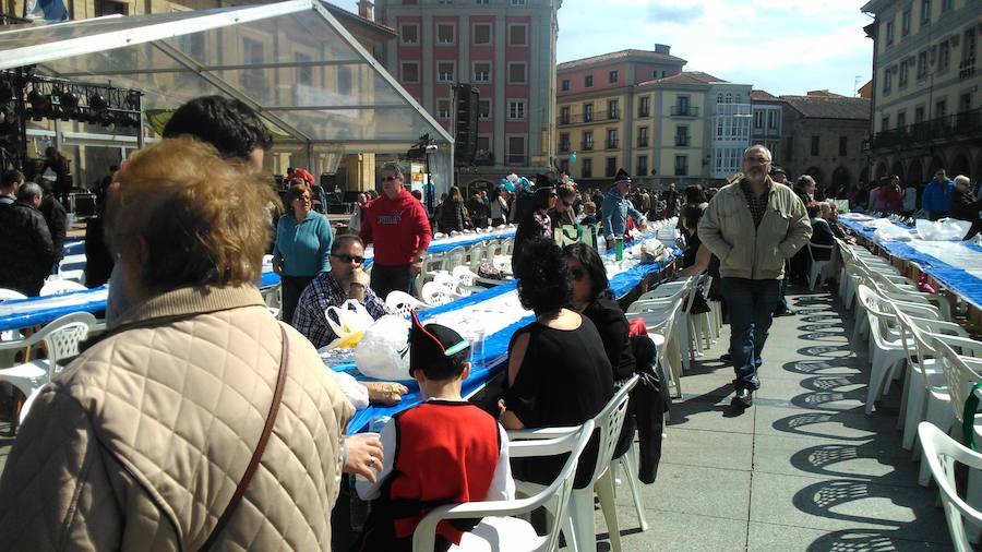 Comida en la calle de Avilés