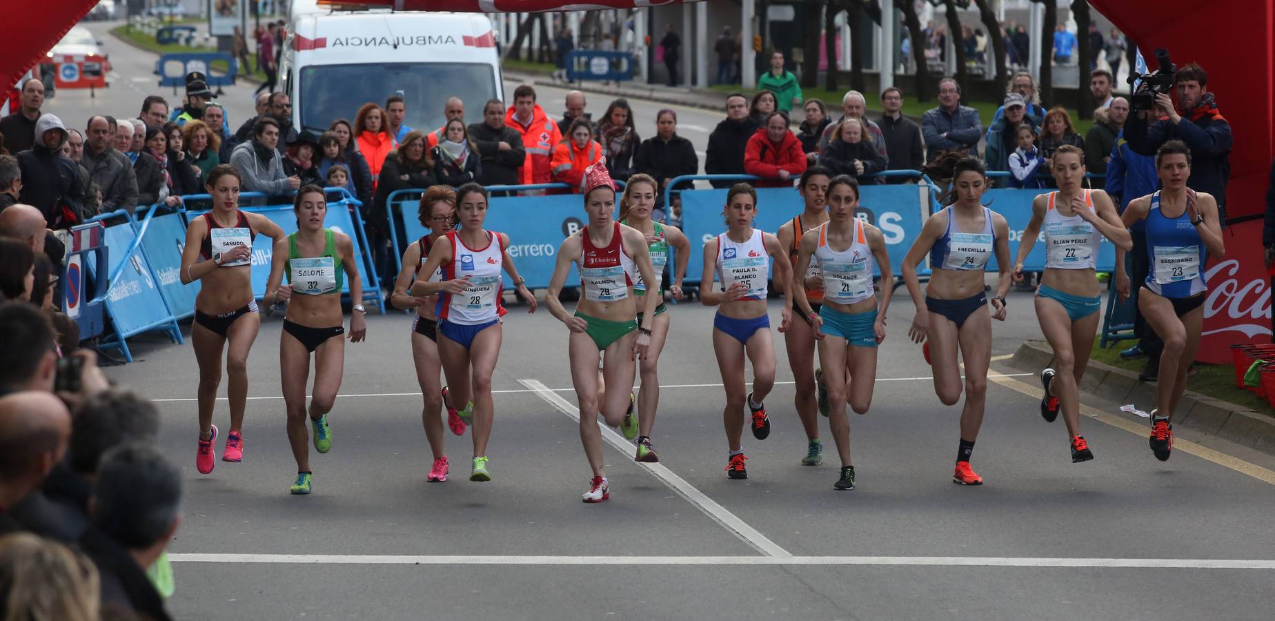 Solange Pereira, vencedora de la Milla Villa de Gijón
