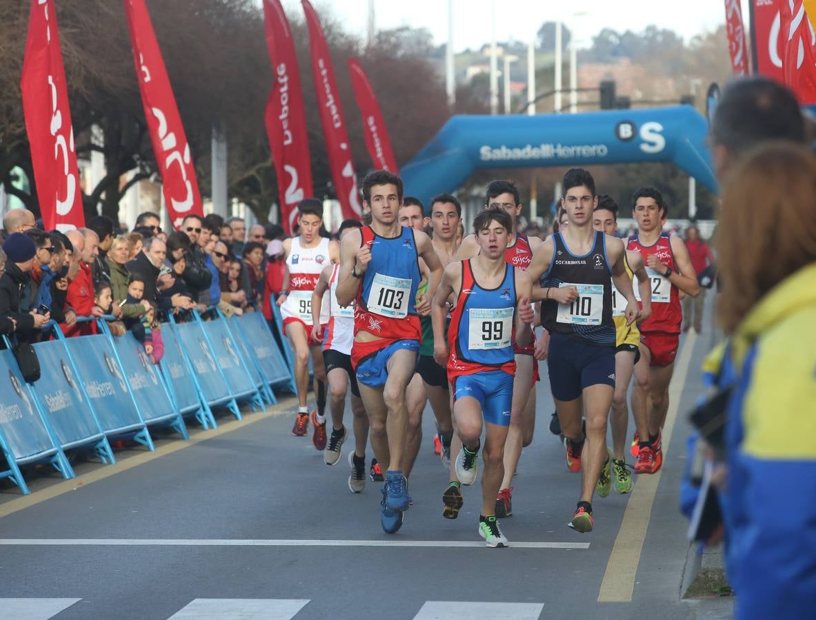 Solange Pereira, vencedora de la Milla Villa de Gijón
