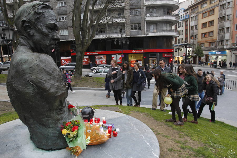 Oviedo llora la muerte de Eloy