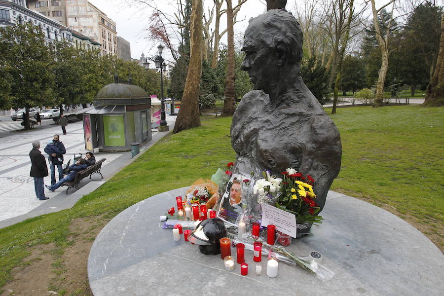 Oviedo llora la muerte de Eloy