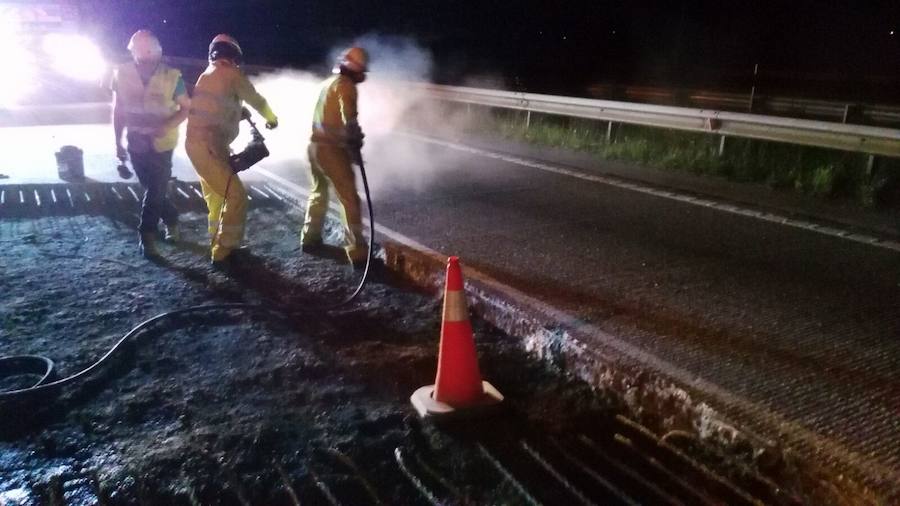 La autopista &#039;Y&#039;, en reparación