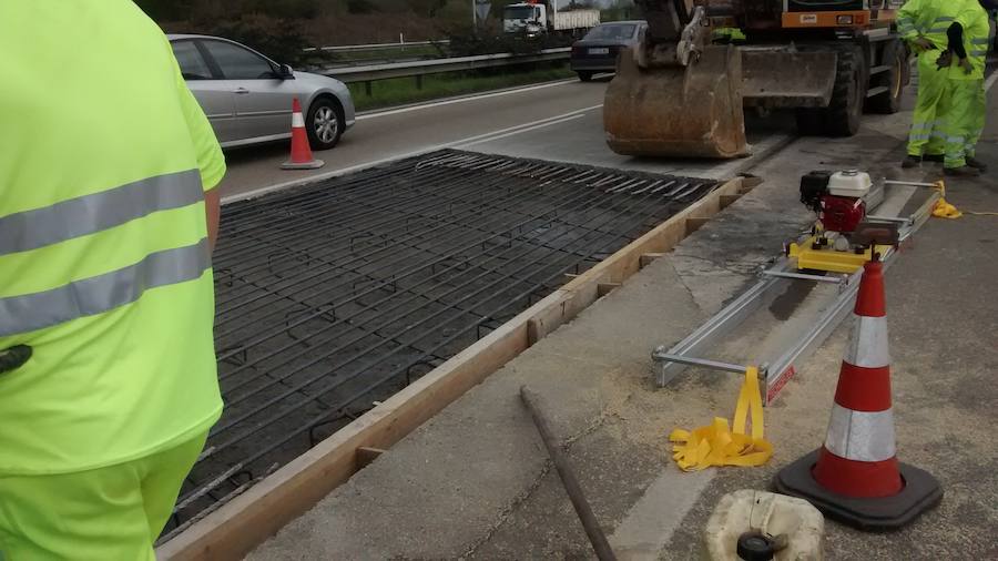 La autopista &#039;Y&#039;, en reparación