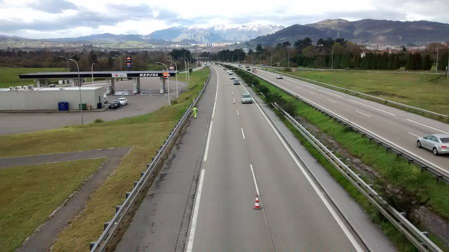 La autopista &#039;Y&#039;, en reparación