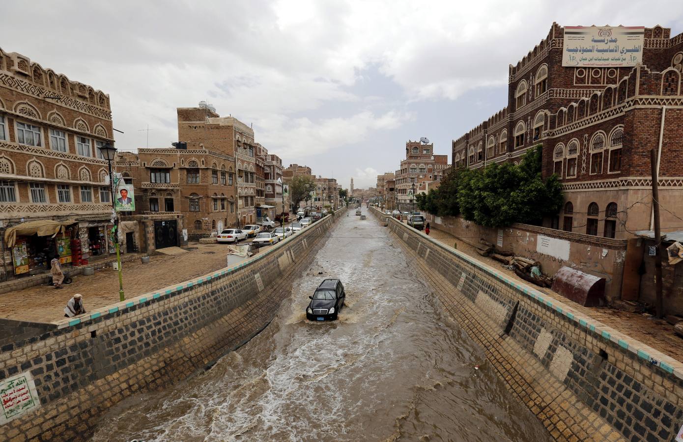 Lluvias torrenciales en Yemen