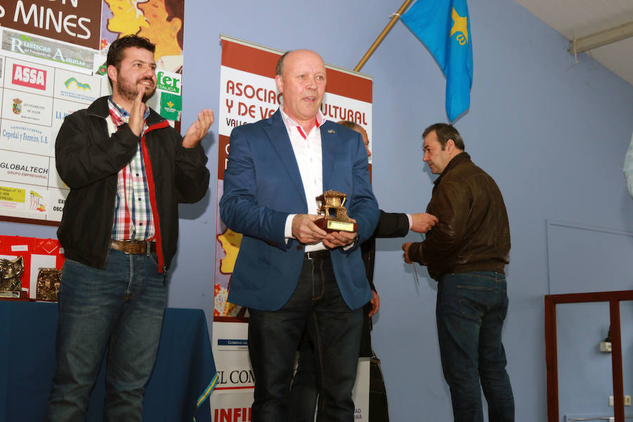 Premios del XXII Concurso de Les Mines y XIII de Gaita
