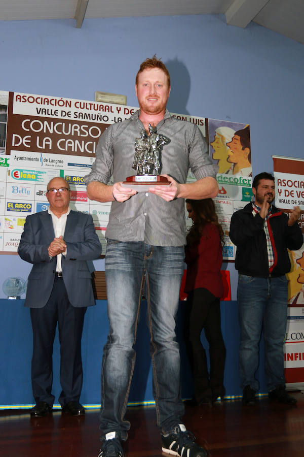 Premios del XXII Concurso de Les Mines y XIII de Gaita