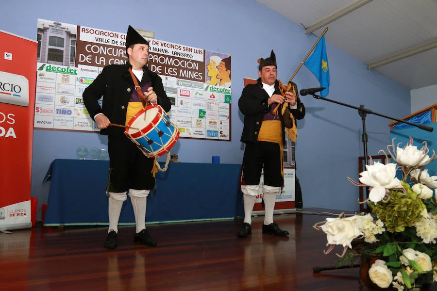 Premios del XXII Concurso de Les Mines y XIII de Gaita