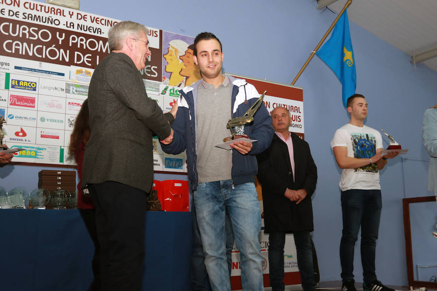 Premios del XXII Concurso de Les Mines y XIII de Gaita