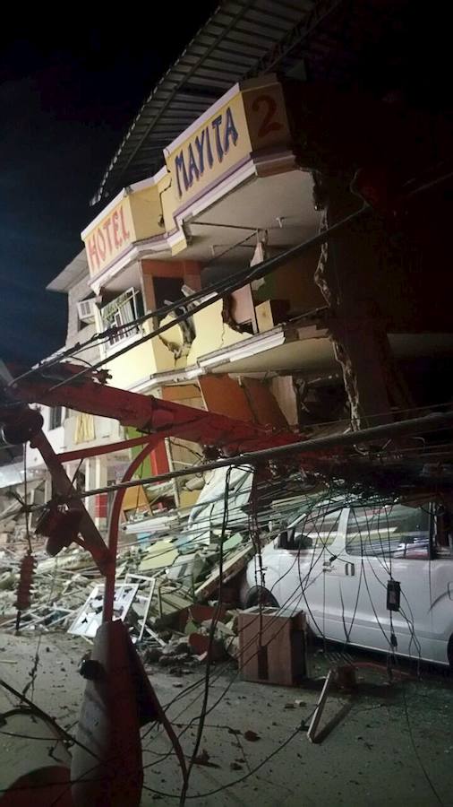 Ecuador, ante el peor terremoto desde 1979