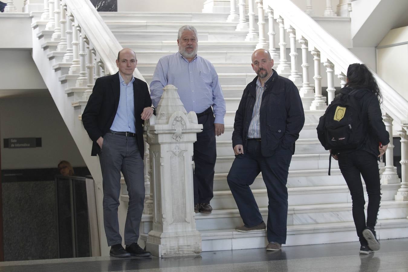 Siete campus con «necesidades diferentes». Armando Menéndez, Marco de la Rasilla y Francisco José Borge, Departamentos de Humanidades