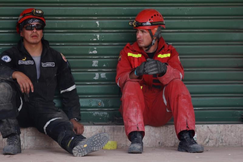 Desolación y destrucción en Ecuadro