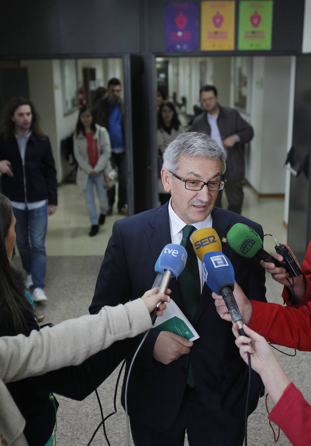 Santiago García Granda, nuevo rector de la Universidad de Oviedo