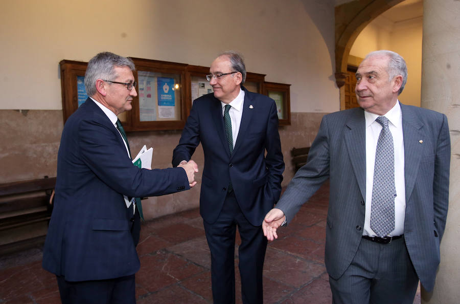 Santiago García Granda, nuevo rector de la Universidad de Oviedo