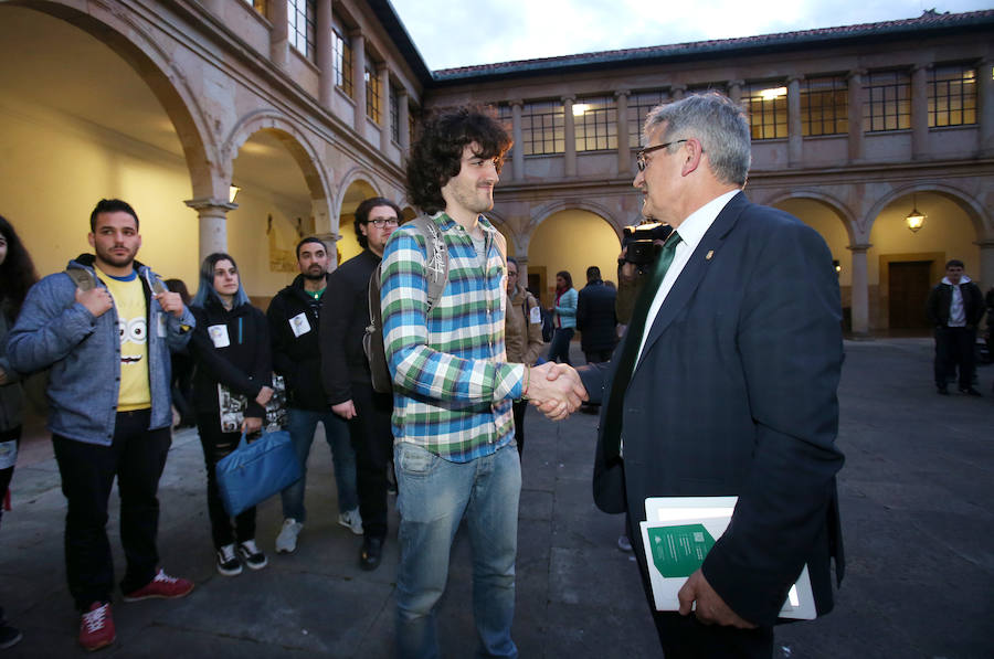 Santiago García Granda, nuevo rector de la Universidad de Oviedo