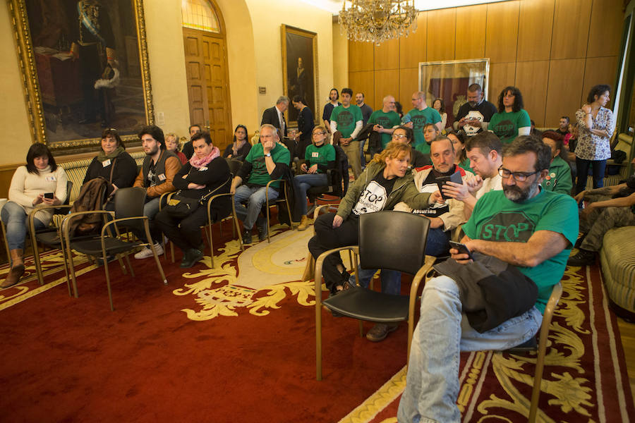 Pleno de Honores y Distinciones del Ayuntamiento de Gijón