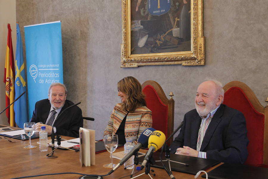 José Luis Balbín, primer Colegiado de Honor del Colegio de Periodistas de Asturias