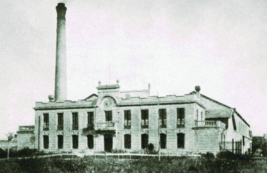 Fábrica de aceites Casanova, en Santa Olaya, conocida como La Aceitera.