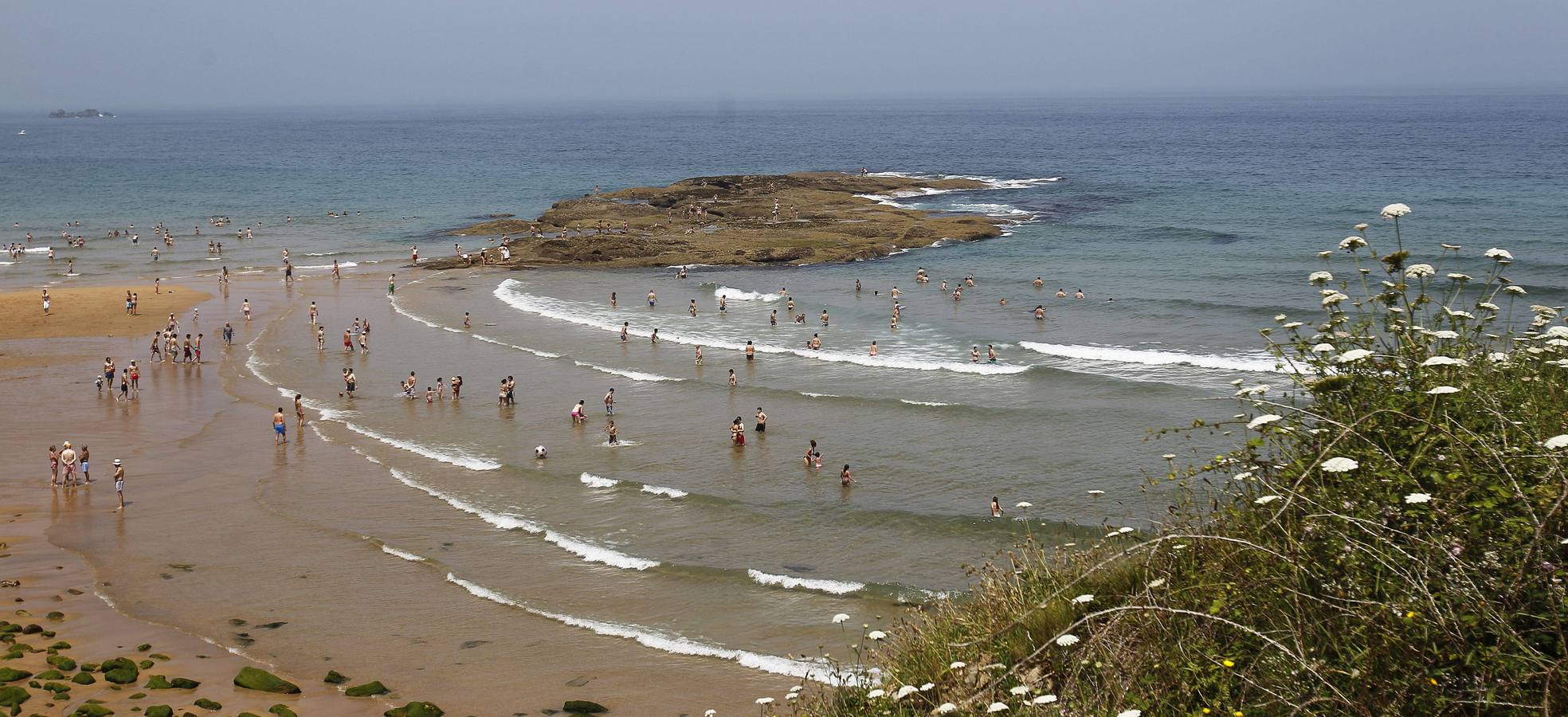 Playa La Ñora (Villaviciosa). 