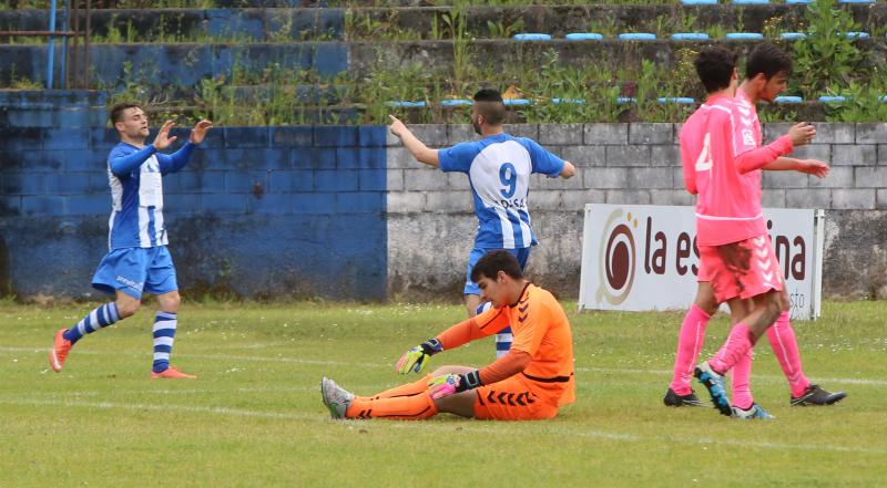 El Avilés golea al Oviedo B y espera rival para la fase de ascenso