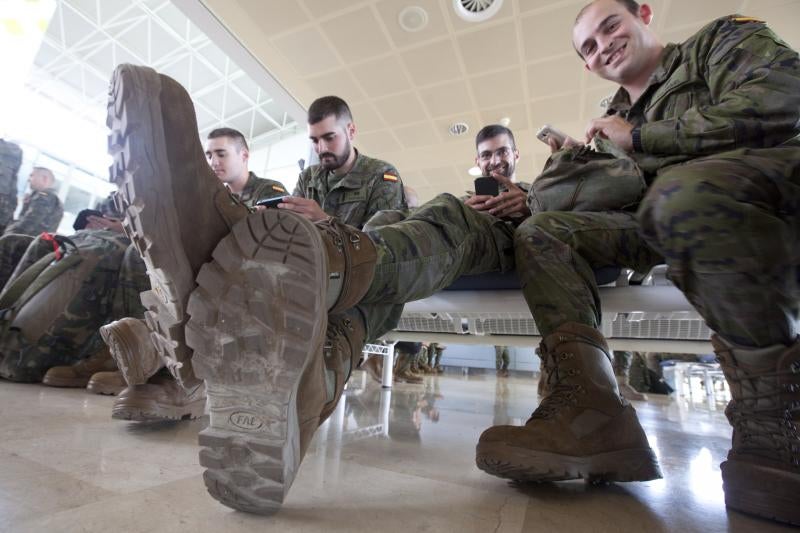 El Regimiento Príncipe, rumbo a Polonia