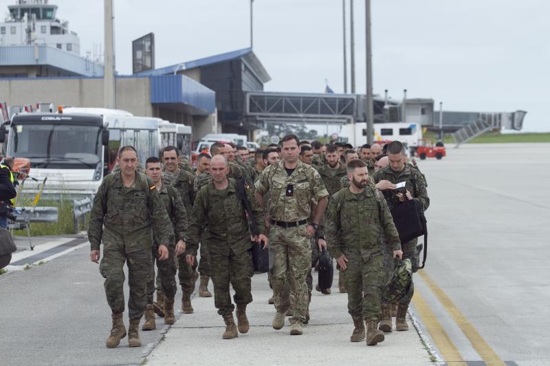 El Regimiento Príncipe, rumbo a Polonia