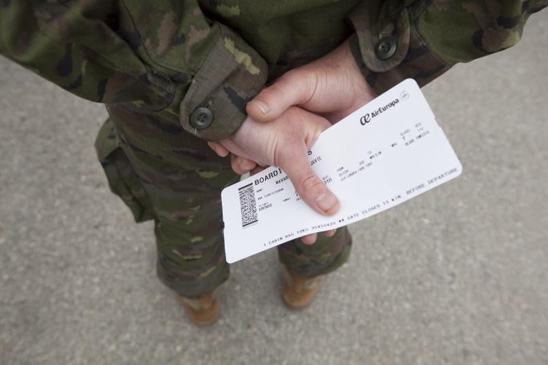 El Regimiento Príncipe, rumbo a Polonia