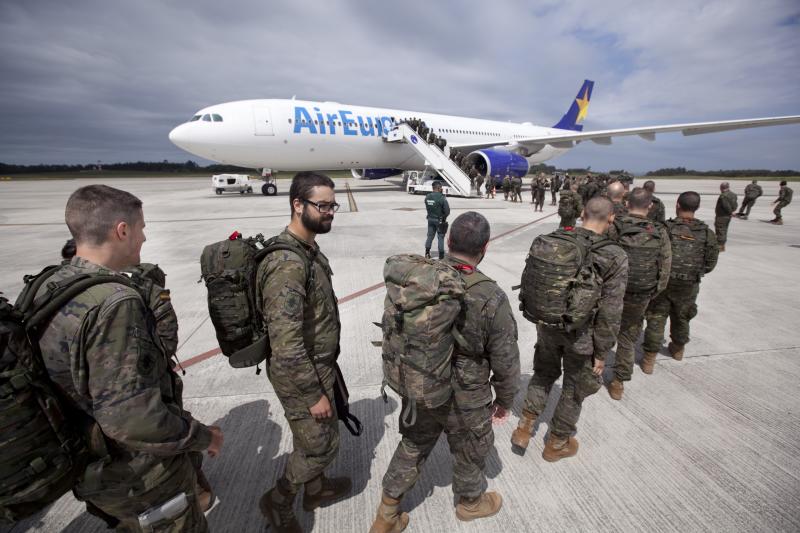 El Regimiento Príncipe, rumbo a Polonia