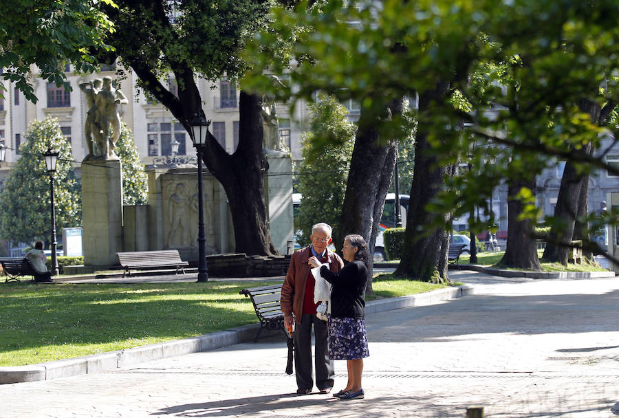 Parque de San Francisco. Oviedo. 