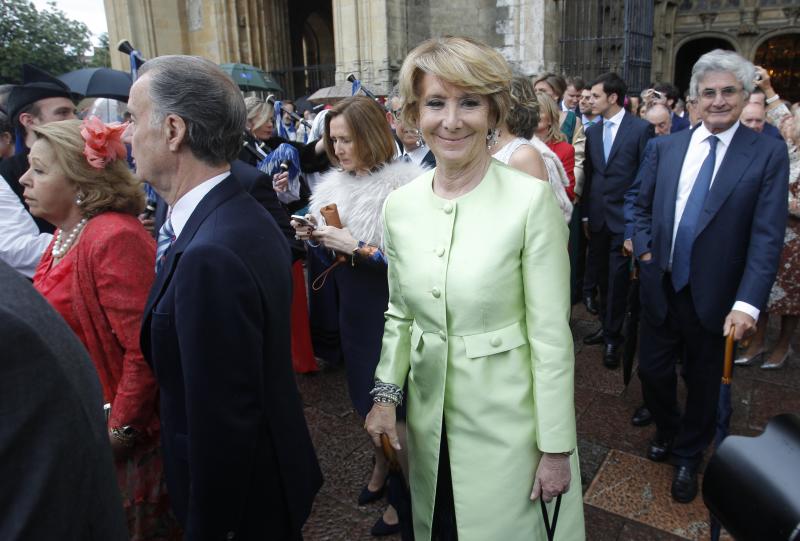 Boda de Luis Fernández Vega Cueto-Felgueroso y Cristina Fernández