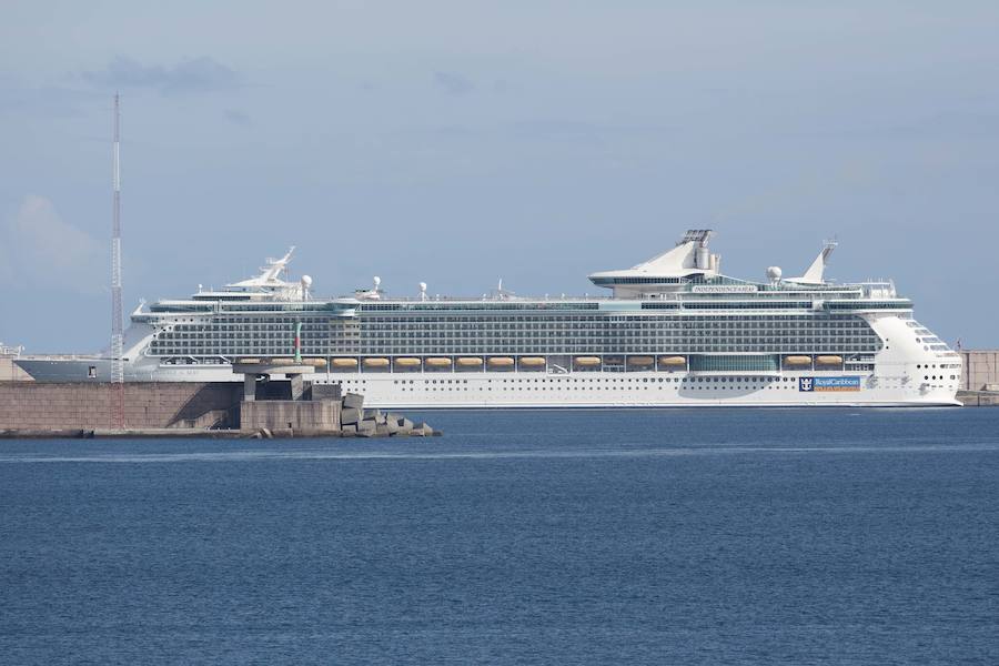El &#039;Independence of the Seas&#039; vuelve a Gijón