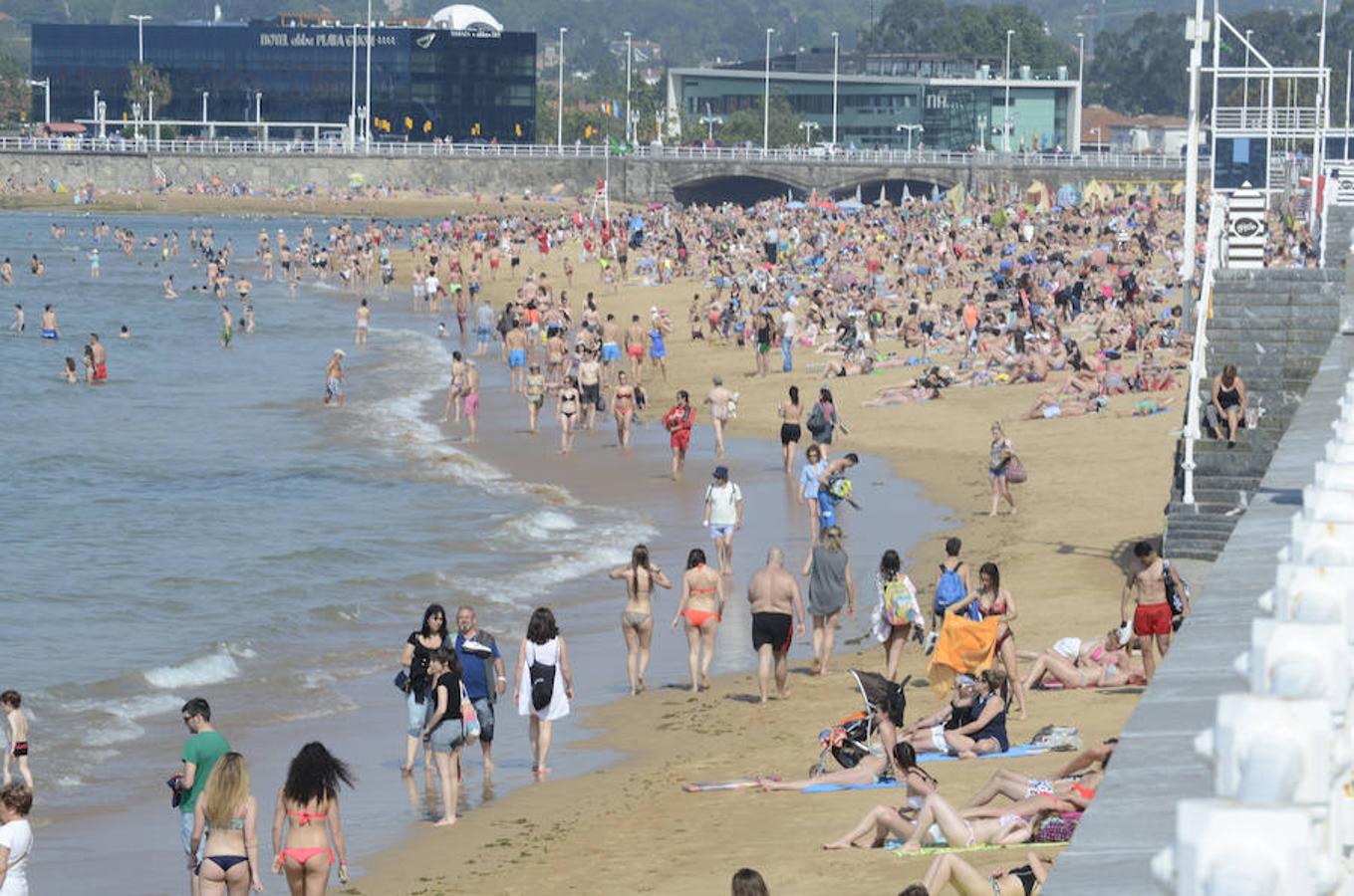 Sol, calor y ganas de verano