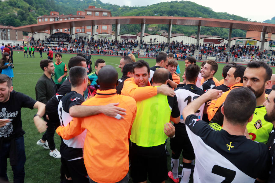 El Caudal, pletórico por su ascenso