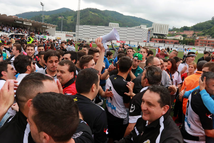 El Caudal, pletórico por su ascenso